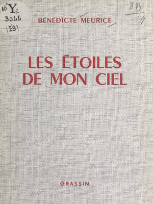 cover image of Les étoiles de mon ciel